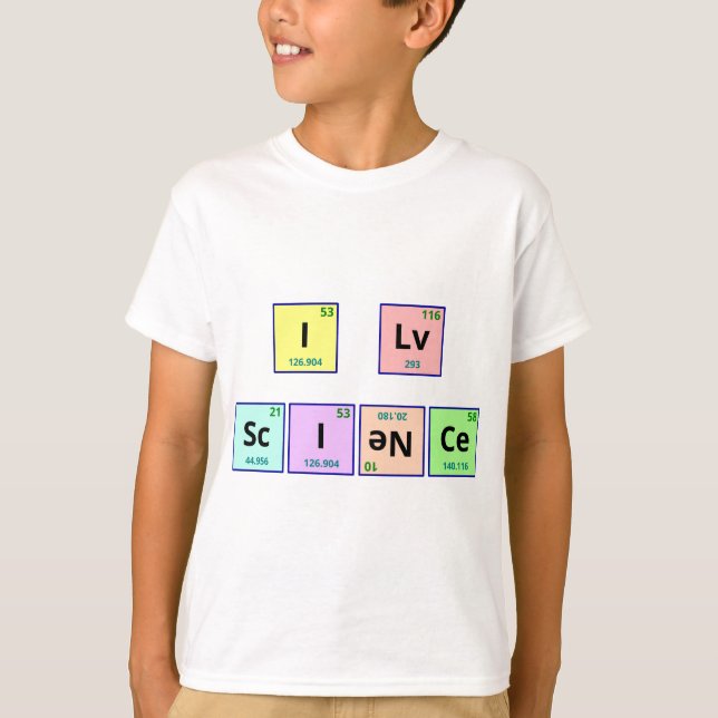 I Liebe-Wissenschaft T-Shirt (Vorderseite)