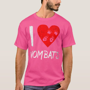 I Liebe Wombats Australian Wombat T-Shirt