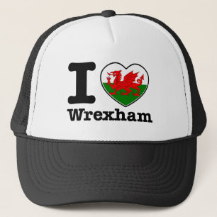 I Liebe Wrexham Truckerkappe