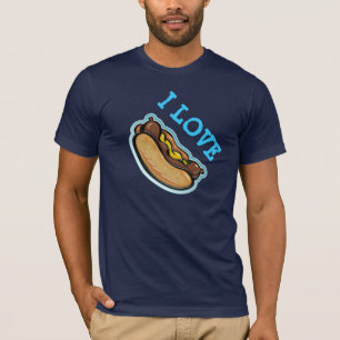 I Liebe-Würstchen - T - Shirt