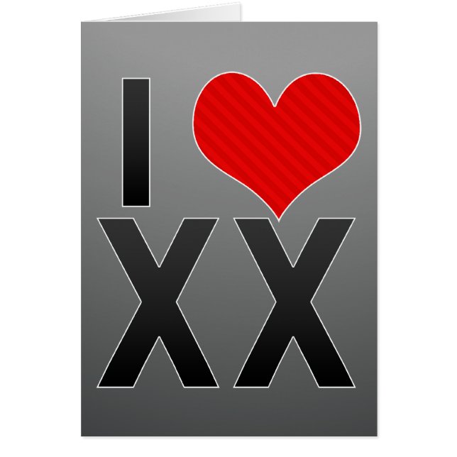 I Liebe XX (Vorne)
