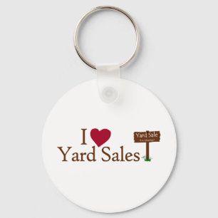 I Liebe-Yard-Verkäufe Schlüsselanhänger