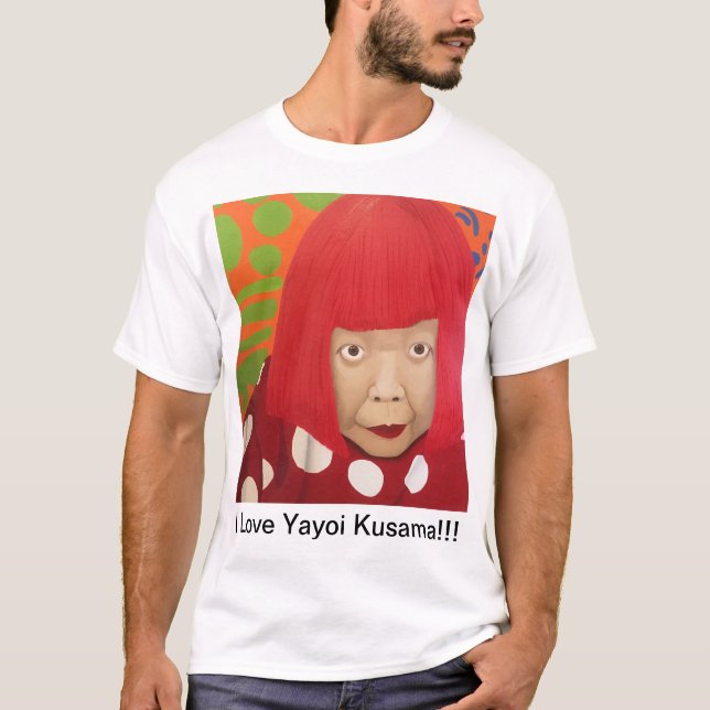 I Liebe Yayoi Kusama!!! T-Shirt (Vorderseite)