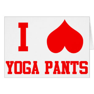 I Liebe-Yoga-Hosen