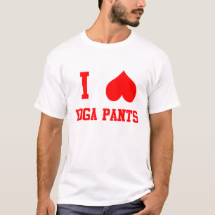 I Liebe-Yoga-Hosen T-Shirt