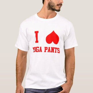 I Liebe-Yoga-Hosen T-Shirt