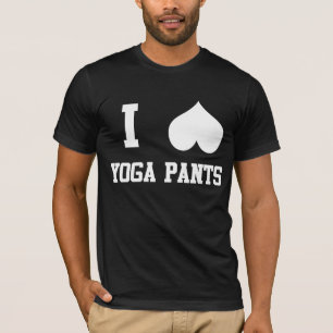 I Liebe-Yoga-Hosen T-Shirt