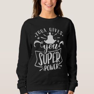 I Liebe Yoga Zubehör Männer Frauen Yoga gibt Ihnen Sweatshirt