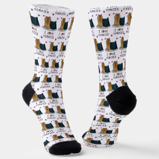 I Liebe Yorkies (I Liebe Yorkshire Terriers) - Nie Socken