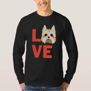 I Liebe Yorkshire Terrier Dog Haustier Besitzer T-Shirt
