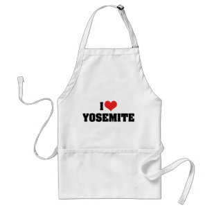 I Liebe Yosemite Schürze