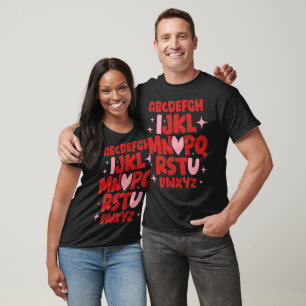 "I Liebe You" A to Z Liebe Alphabet T-Shirt
