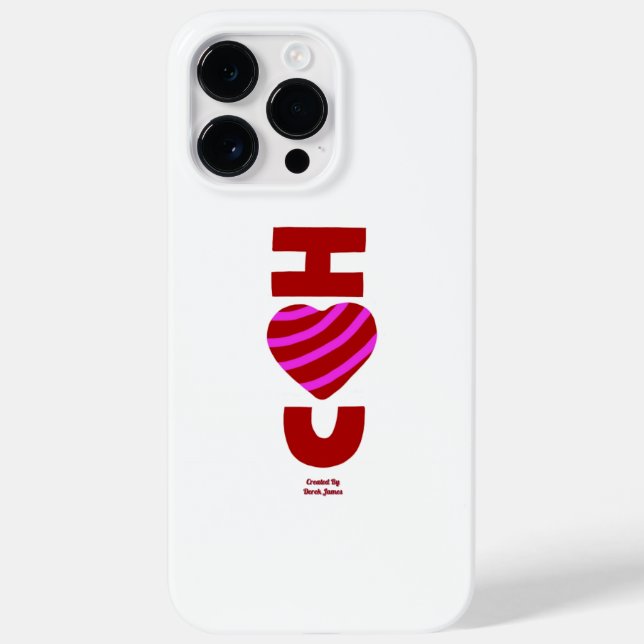 I Liebe You Apple iPhone 14 Pro Max Fall Case-Mate iPhone Hülle (Rückseite)