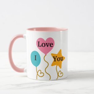 I Liebe You Balloons Tasse