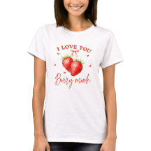 I Liebe You Berry Much - Funny Strawberry Valentin