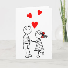 I Liebe You Card Couple Liebe Karte