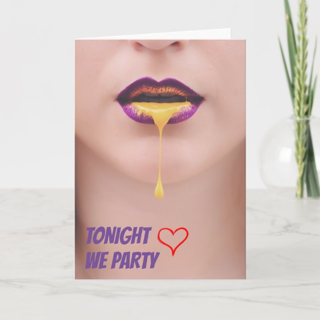 I Liebe You Card for Boyfriend or Girlfriend Karte (Vorderseite)