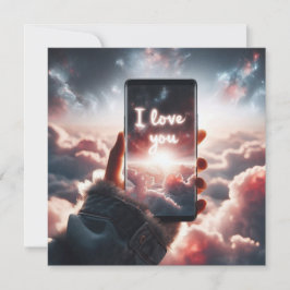 I Liebe You Cards Feiertagskarte