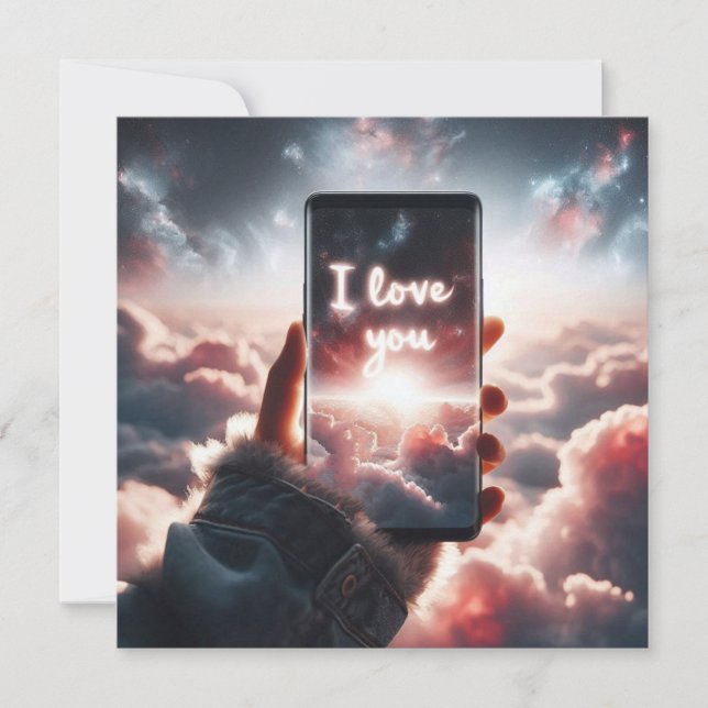 I Liebe You Cards Feiertagskarte (Vorderseite)