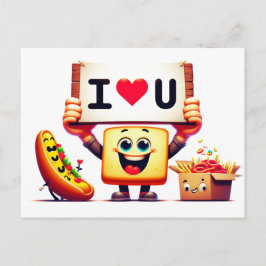 I Liebe You Cards Postkarte