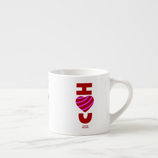 I Liebe You Espresso Tasse (Rechts)