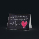 "I LIEBE YOU" HUSBAND JEDEN TAG KARTE<br><div class="desc">"ICH LIEBE DICH" UND "ICH VERMISSE DICH SO VIEL" UND "JEDEN TAG" HUSBAND. DIESE KARTE KANN FÜR "JEDES BESUCH" SEIN UND "JEDER TAG DES JAHRES" MACHEN SIE "IHR EIGENES" UND DANKE IHNEN,  DASS SIE HEUTE VON 1 MEINER 8 GESCHÄFTE GESCHAFFEN HABEN:)</div>