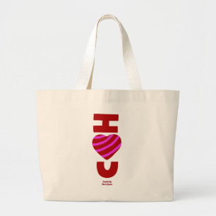 I Liebe You Jumbo Tasche