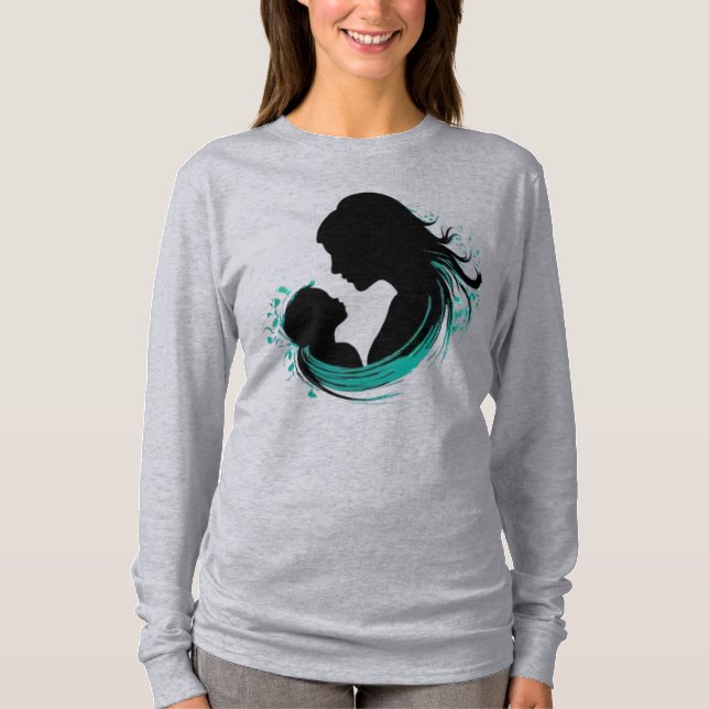 I LIEBE YOU MAMA.JPG T-Shirt (Vorderseite)