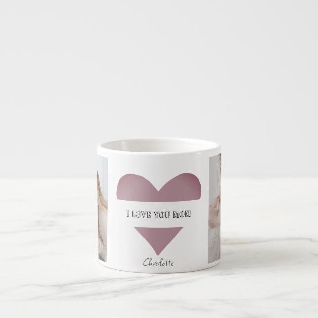 "I Liebe You Mama" Personalisierte Tasse für Spezi (Vorderseite)