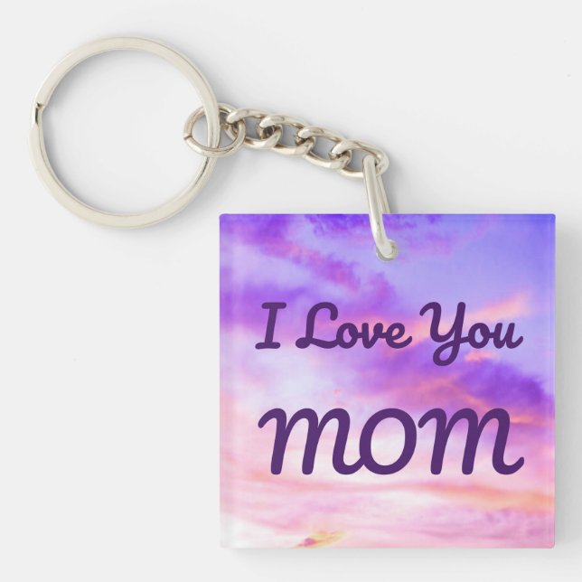 I Liebe You Mama Schlüsselanhänger (Vorderseite)