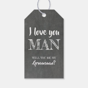 I Liebe You Man Funny Trauzeuge Geschenkanhänger