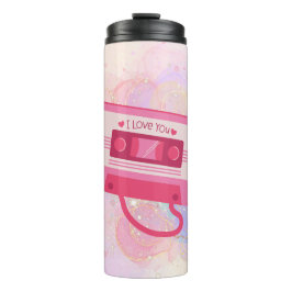 I Liebe You Mixtape Thermosbecher