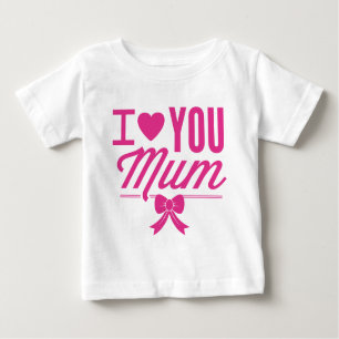 I Liebe You Mum Baby T-shirt