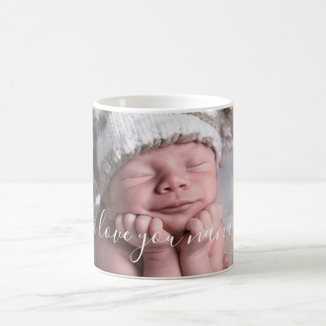 I Liebe You Nana DIY Foto Tasse (Mittel)