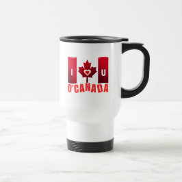 I Liebe You O'Canada Reisebecher