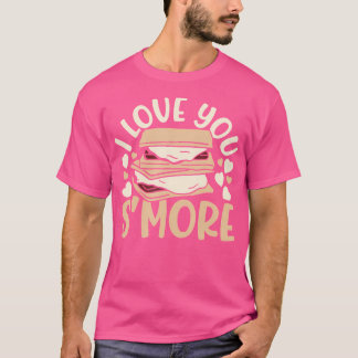 I Liebe You Smore Camper Camping Marshmall T-Shirt