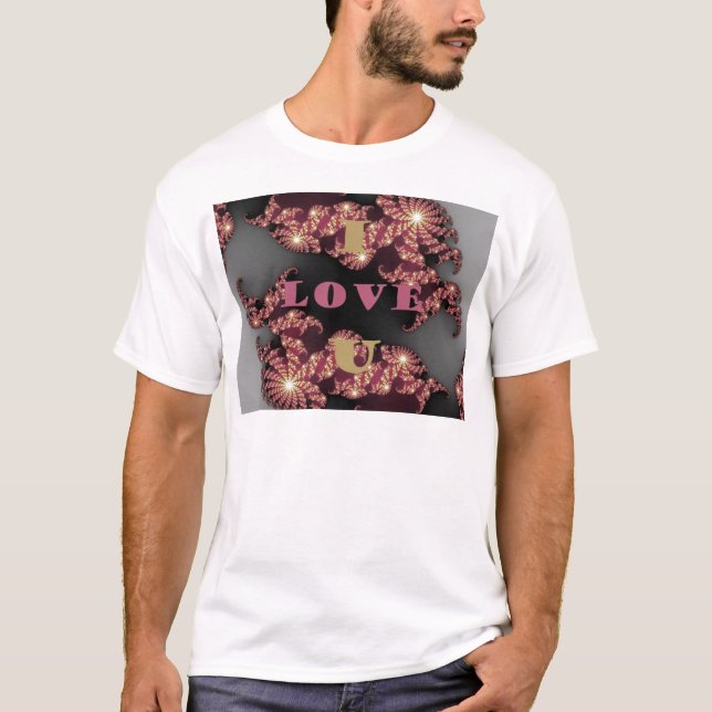 I Liebe You Sweetheart T-Shirt (Vorderseite)
