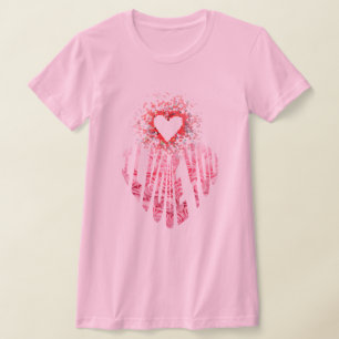 "I Liebe You" Trái Tim Hoa Heminng - Thiet KḥLãnn T-Shirt