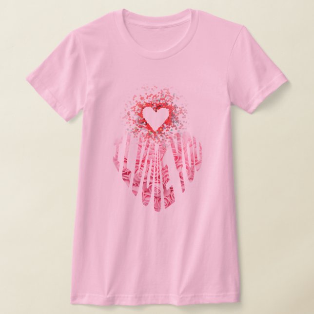 "I Liebe You" Trái Tim Hoa Heminng - Thiet KḥLãnn T-Shirt (Ablage )