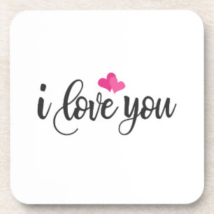 I Liebe You Valentine Calligraphy   UNTERSETZER