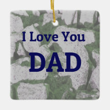 I Liebe You Vater-Ornament