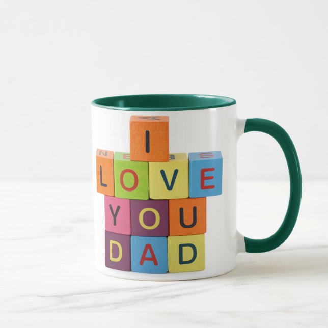 I Liebe You Vater Tasse (Rechts)
