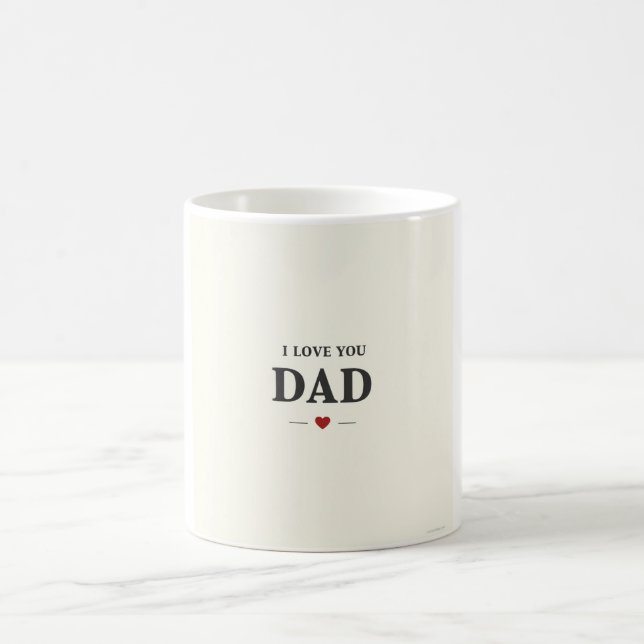 I Liebe You Vater Tasse - Sweet Vatertag Geschenk (Mittel)