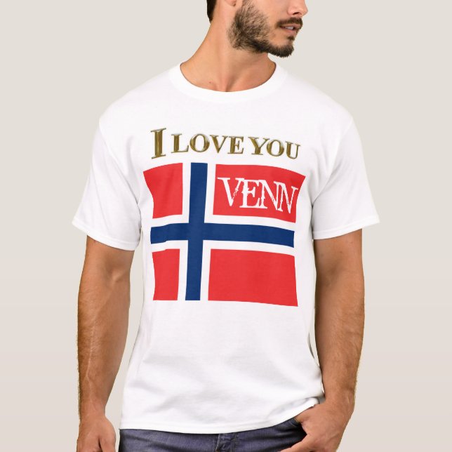I LIEBE YOU VENE T-Shirt (Vorderseite)