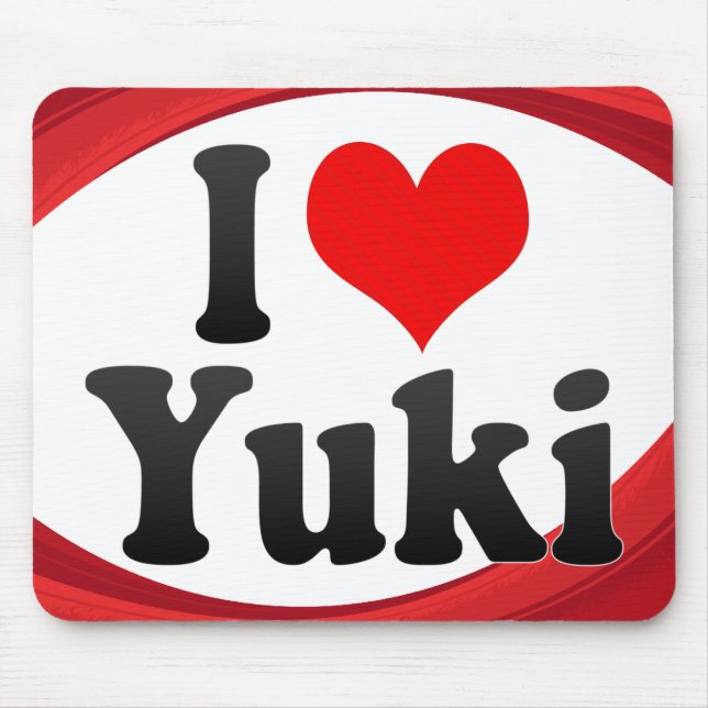 I Liebe Yuki, Japan Mousepad (Vorne)