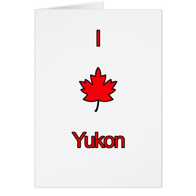 I Liebe Yukon (Vorne)