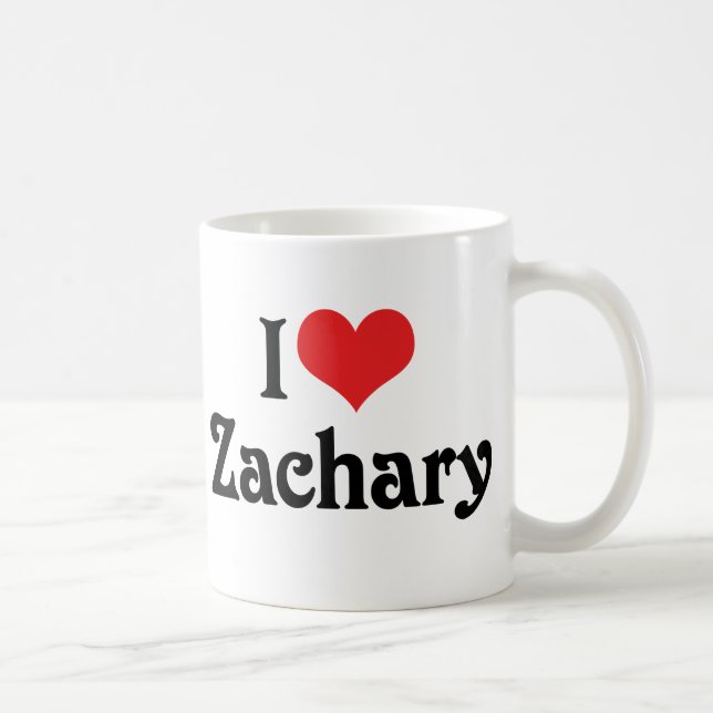 I Liebe Zachary Tasse (Rechts)