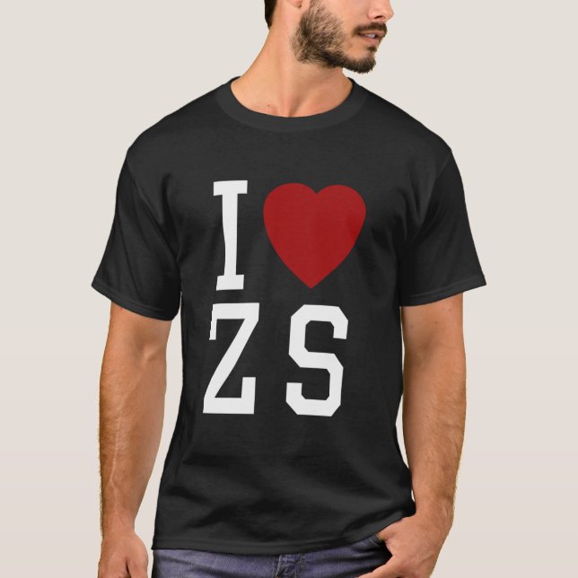 I Liebe Zack Snyder  T-Shirt (Vorderseite)