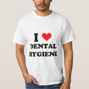 I Liebe-zahnmedizinische Hygiene T-Shirt