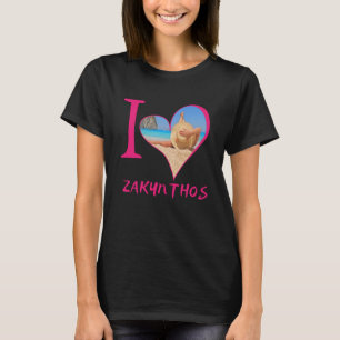I Liebe Zakynthos Grecee T-Shirt